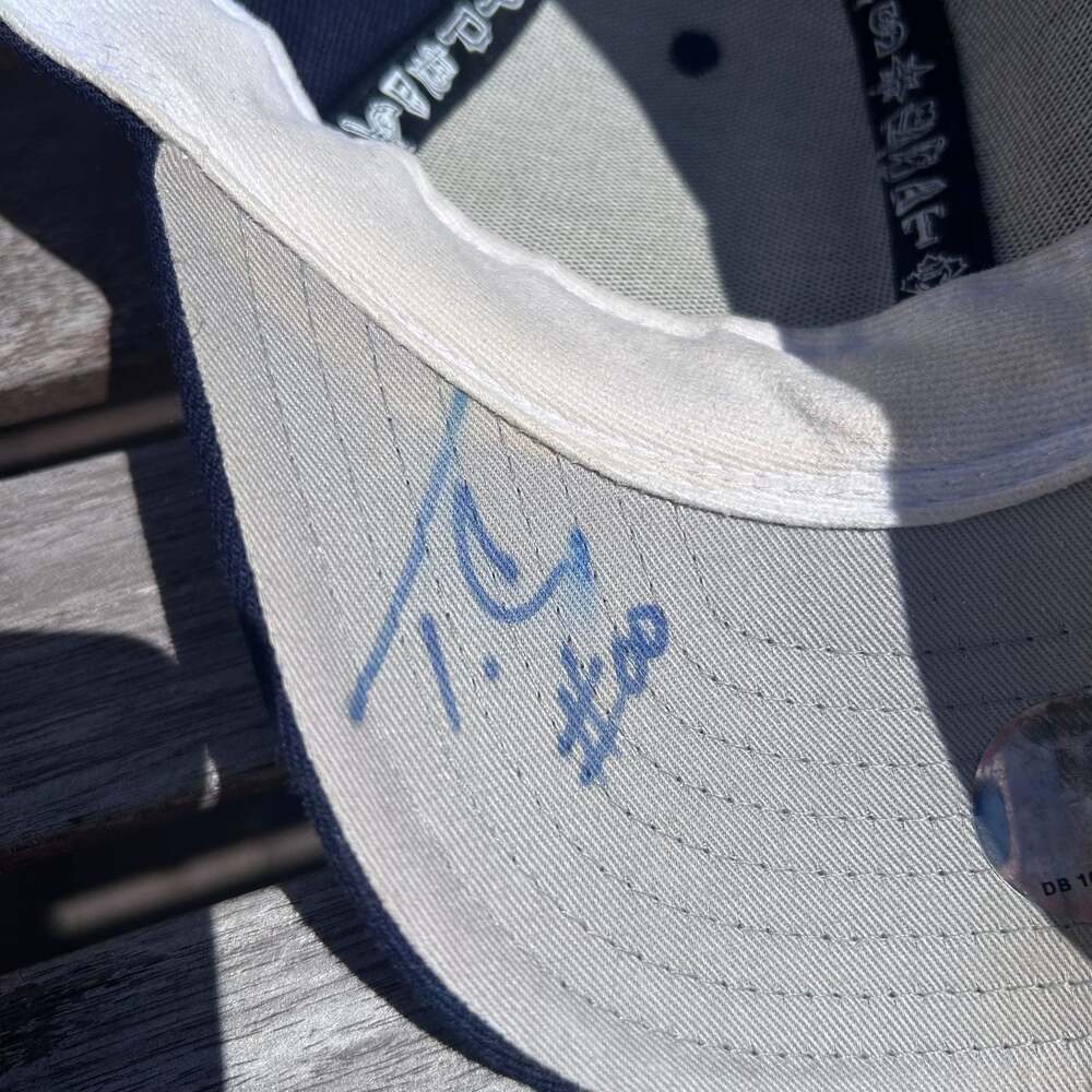 Minnesota Twins New Era One Size Hat Cap Signed TC Bear Mascot Autograph MLB